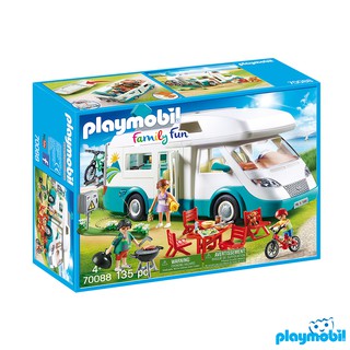 Playmobil 70088  Camping Family Camper แอ็คชั่นฟิกเกอร์  แคมป์ รถบ้าน