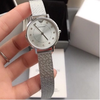 AR11128 CASE SIZE : 32 mm สีเงิน