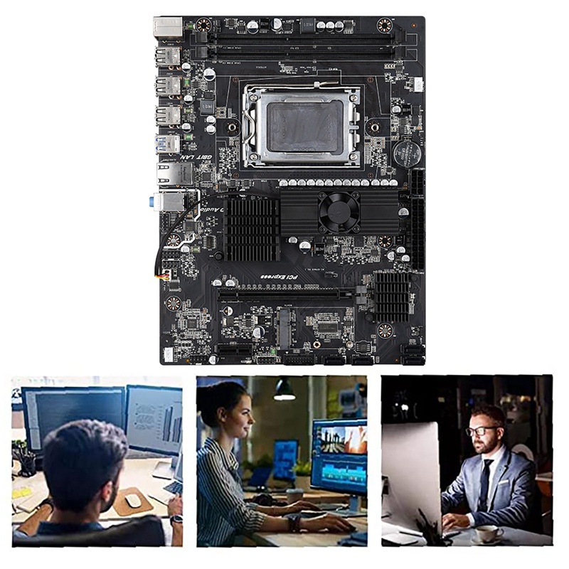 X89 Motoard Set with 6276 CPUCPU Cooling Fan DDR3 ECCREG - kindue9854f ...