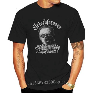 เสื้อยืดผ้าฝ้ายพิมพ์ลายแฟชั่น ใหม่ เสื้อยืดลําลอง แขนสั้น พิมพ์ลาย Hannibal Lecter OLIV Schweigen der LmmerLambsKitchenK