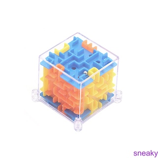 Maze Magic Cube 3D Plastic Maze Game Toy 720 Degrees Rotating Educational Children Toy[sneaky]