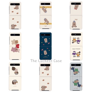 【Korean Phone Case】 Z-Flip 1 LET 5G F700/707 Collection ver.2 case Slim Cute Hand Made Unique SAMSUNG Korea Made