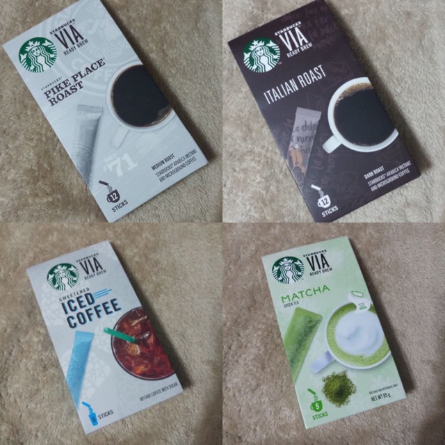 พร้อมส่ง กาแฟ Starbucks VIA Ready