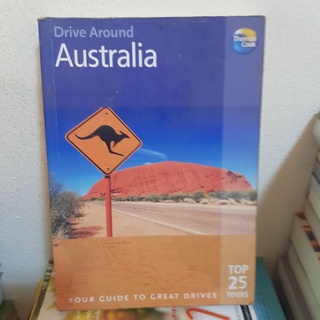 #1901 Drive Around Australia หนังสือมือสอง