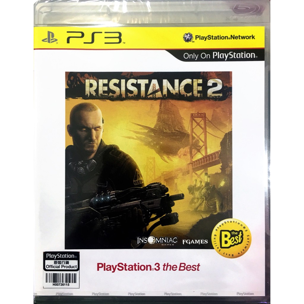 PS3 Resistance 2 (English) แผ่นเกมส์ ของแท้ มือ1 มือหนึ่ง ของใหม่ ในซีล