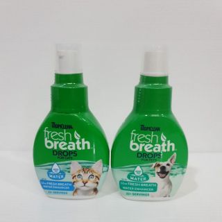 Freshbreath drops สำหรับแมวและสุนัข ขนาด 65 มล.