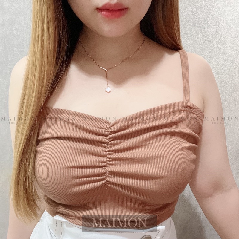 เสื้อกล้ามคอ Sweetheart | เสื้อกล้ามแฟชั่นเกาหลี | มามอนขายส่ง