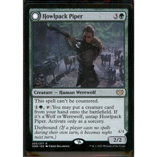 Innistrad: Crimson Vow: Howlpack Piper mtg 271221