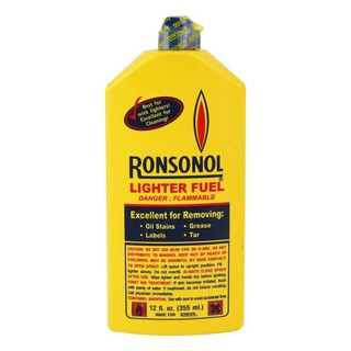 น้ำมันไฟแช็ค ทำความสะอาด รอนสัน 355 มล.  LIGHTER FUEL RONSONOL 355ML