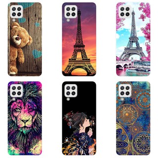 เคสสำหรับ Samsung Galaxy A22 Case Silicone Back Cover Soft Casing Samsung  A22 5G Galaxy A22 4G 2021 TPU เคส