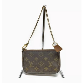 Louis Vuitton mini pochette bag monogram canvas vintage