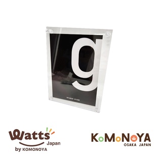 Komonoya กรอบรูปใส ขนาด ก 13.4 x ย 18 x ห 0.3 cm.