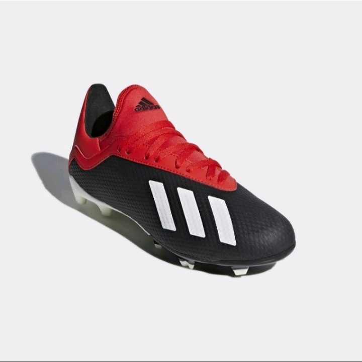 Adidas Football/soccer X 18.3 FG ลด50% สีดำ/แดง เบอร์ 42 ลิขสิทธิ์แท้