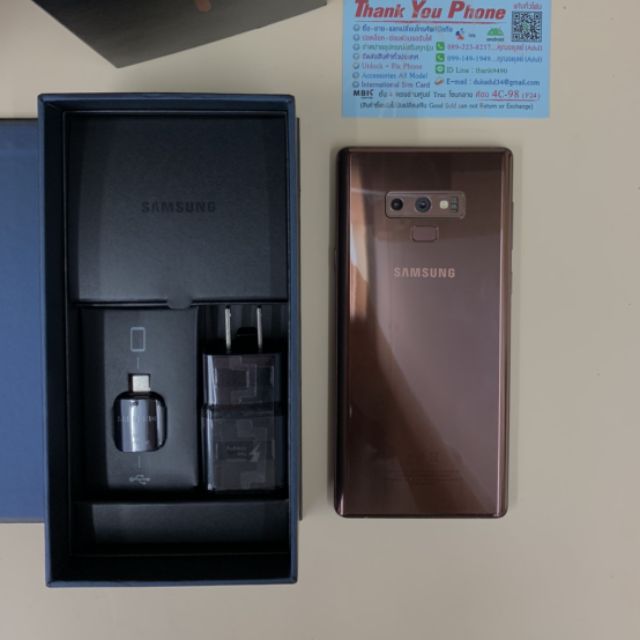 Samsung Galaxy Note9 เครื่องศูนย์ครบกล่องมือ2