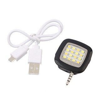 หลอดไฟเซลฟี่ 16 Led ขนาดพกพาสําหรับ Android Iphone