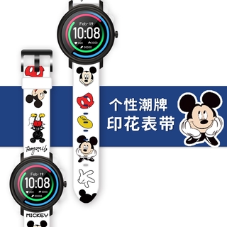 สายนาฬิกาข้อมือซิลิโคนพิมพ์ลายการ์ตูน Pokemon Pikachu สําหรับ Xiaomi Mibro Air Smart Watch