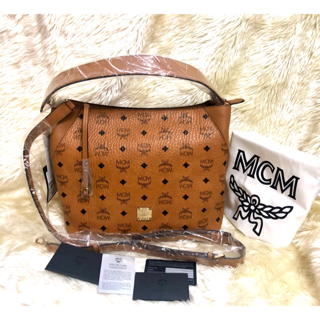 Mcm MEDIUM KLARA VISETOS HOBO BAG