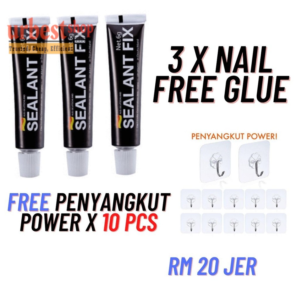 [Ibnuzul01]{SP42} Super Glue Strong Quick Dry Nail-free Glue Super Glue Quick Drying