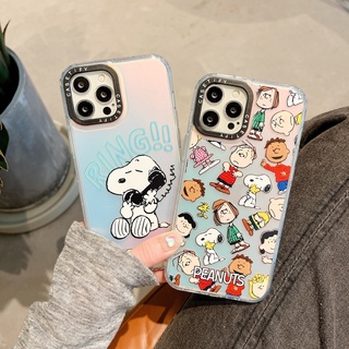 เคสโทรศัพท์มือถือแบบใส กันกระแทก ลาย Snoopy Charlie Brown สําหรับ iphone 14 13 11 pro max X XS XR XSMax 12ProMax 12Pro 13Pro 13ProMax 14Pro 14Plus 14Promax