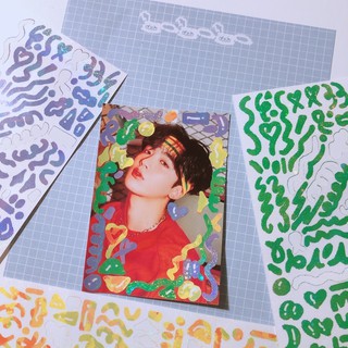 พร้อมส่ง🥰 Sticker สติ๊กเกอร์ตกแต่งสำหรับตกแต่งไดอารี่หรือแพลนเนอร์