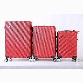 กระเป๋าเดินทางสุดคลาสสิค Luggage กระเป๋าเดินทาง ไชส์20”24”28นิ้วรุ่น019 4ล้อคู่360องศาล้อ+ซิปกันกรีด+ซิปขยาย