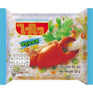 ไวไว เส้นหมี่รสปรุงรส 1แพ็ค 6ซอง