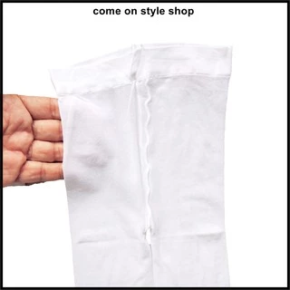 ถุงน่องเด็ก สีขาว (4-7 ขวบ) (7-11 ขวบ) ออกงาน การแสดง ถุงน่องเต้นบัลเล่ต์ Pantyhose for Children (White) พร้อมส่งจากไทย
