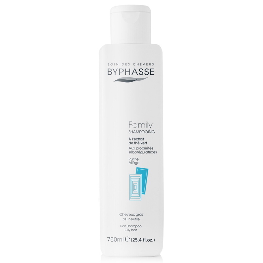 BYPHASSE FAMILY SHAMPOO OILY HAIR 750ML BYPHASSE แชมพู สำหรับคนผมมัน