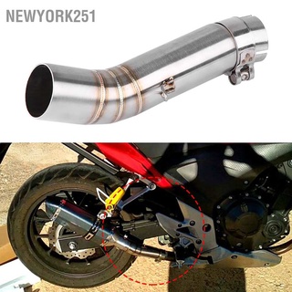 Newyork251 อุปกรณ์เชื่อมต่อท่อไอเสียรถจักรยานยนต์ สําหรับ Honda Cbr500R Cb500X Cbr400R Cb400X