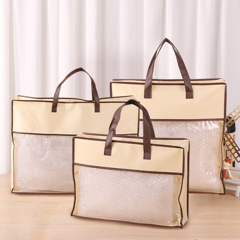 PVC BAG TRANSPARENT TOTE BAG, PVC BAG สําหรับ PILLOWS, VEILS, BLANKETS, TOTO