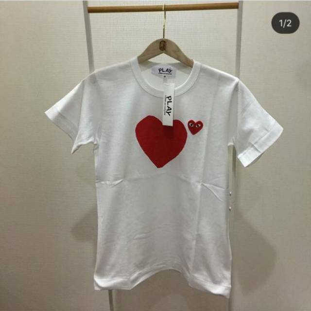 เสื้อยืด Cdg PLAY สําหรับผู้ชาย