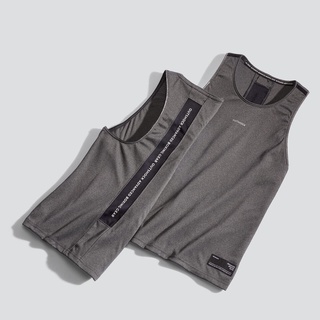 เสื้อกล้ามชกมวยสำหรับผู้หญิงรุ่น 500 OUTSHOCK WOMENS BOXING TANK TOP 500 - GREY