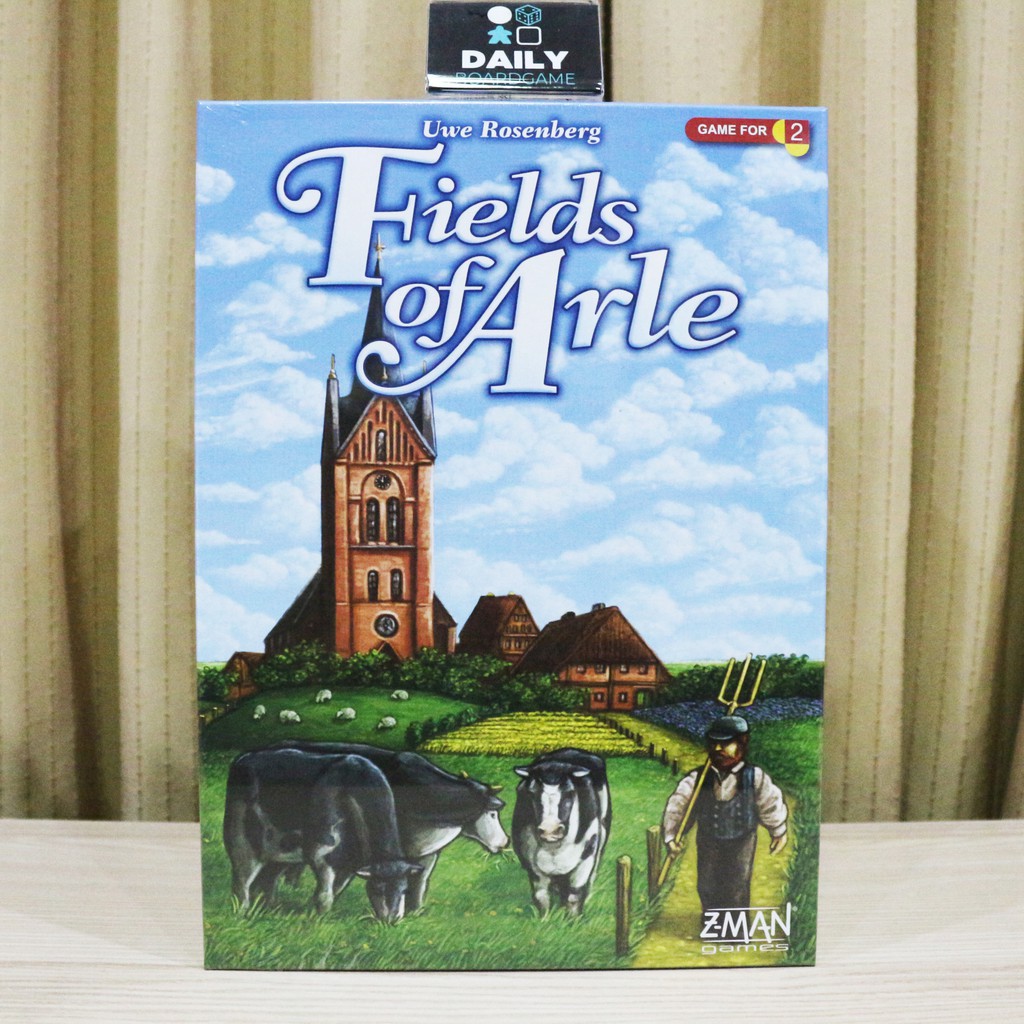 Fields Of Arle Board Game - Two Player Farming Strategy Game, 120 Minutes