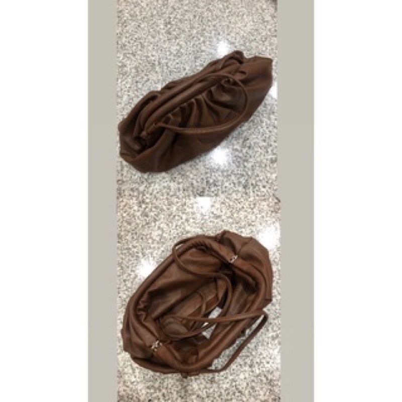 AUTEMBAGS.ID AVA BAG REGULAR DARK BROWN CLUTCH BAG (NEVER BEEN WORN)