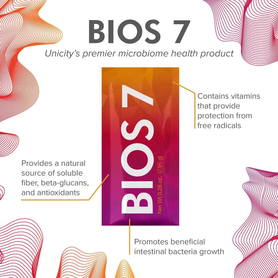 Bios7 ( ไบออส เซเว่น ) ลดน้ำตาลเบาหวานUnicity ของแท้💯%