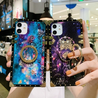 เคสโทรศัพท์โลหะหรูหราแฟชั่นสําหรับ Huawei Y9S /Y9 Prime 2019 /Y7A /Y6P /Y9 2019