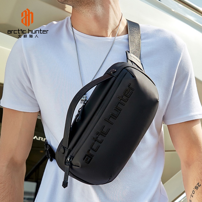 NEW Arctic Hunter Y00020 กระเป๋าคาดเอว คาดอก ผู้ชายแฟชั่นสะพาย เท่ๆ รุ่งใหม่น้ำหนักเบาผ้ากันน้ำ