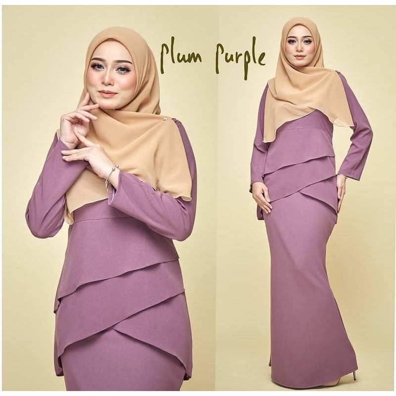 PRELOVED Kurung Ariana by Alya Sara Exclusive [SIZE : 2XL]