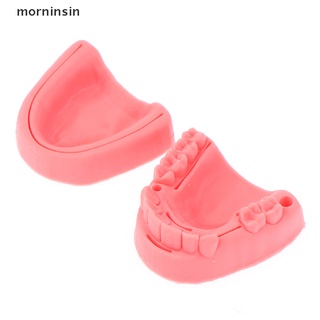 Morn 2 ชิ้น ทันตกรรม เหงือก ออร์รัล การฝึกอบรม โมดูล ซิลิโคน Periodontitis รุ่นเย็บ