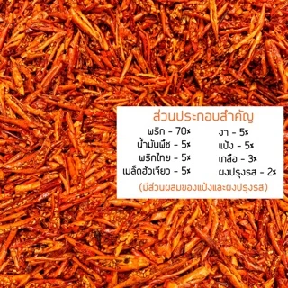 [ขายดี] พริกทอด เกรดA By SP FOODS พริกทอดกรอบ พริกคั่วงา