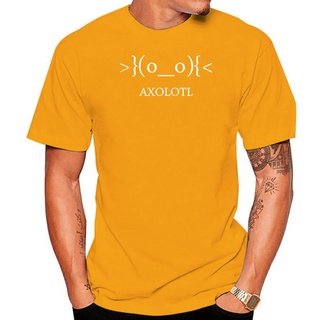 [COD]เสื้อยืด พิมพ์ลาย Axolotl Emoticon สําหรับผู้ชายS-5XL