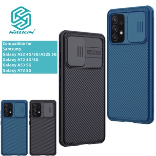 Nillkin For Samsung Galaxy A54 A53 5G A73 5G A52 A72 4G A52S 5G Camshield Pro PC TPU Hard Camera Lens Slide Sliding Back Cover Phone Case