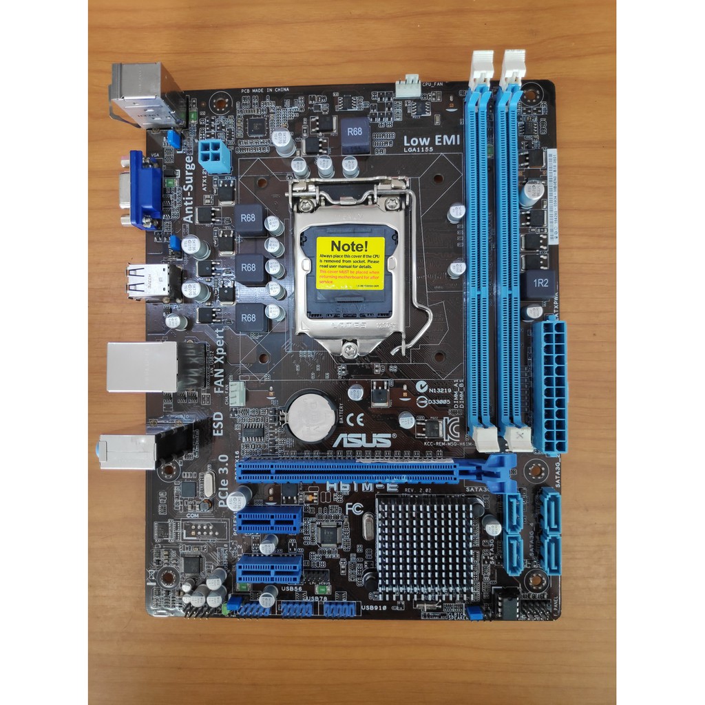 MAINBOARD (เมนบอร์ด) 1155 ASUS H61M-E มือสอง