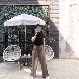 พร้อมส่ง 🚀🥐 Croissant trousers กางเกงขายาวทรงวินเทจ ดูดีสไตส์มินิมอล