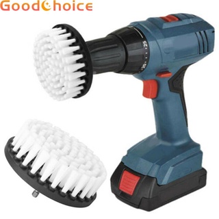 【Good】4in Electric/ Drill Brush/ For Carpet Tile/ Leather Upholstery/ Cleaning Attachment /【Ready Stock】