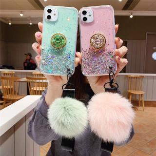 เคสโทรศัพท์สีใสมีกลิตเตอร์สําหรับ huawei nova 3i 2 i 2 lite 4e 3e p 20 p 30/pro HD35