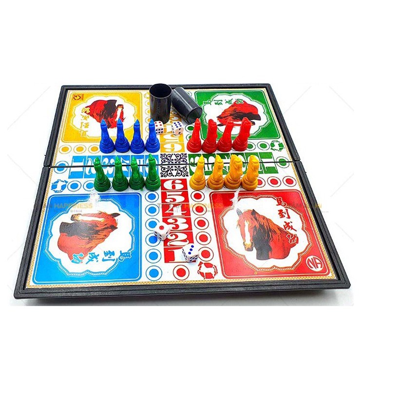 ชุดหมากรุกม้าน้ําแม่เหล็กคุณภาพสูงสําหรับเด็ก ขนาด 28x28cm (No.2236) หรือ 36x36cm (No.2268)