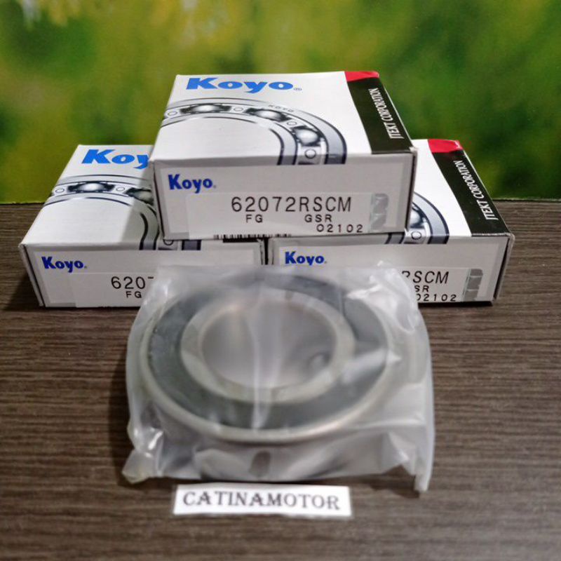 BEARING 6207 2RS ฝายางญี่ปุ่น (เกรด 1 ชิ้น)
