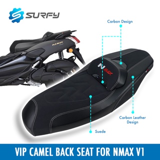 KNO Nmax V1 And V2 Vip Camel Back Seat Suede And Leather