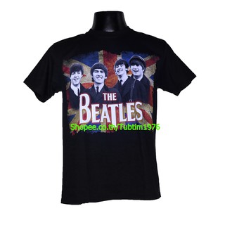 เสื้อยืดผ้าฝ้ายเสื้อวง The Beatles เสื้อวงดังๆ วินเทจ เสื้อวินเทจ เดอะบีเทิลส์ BTL1338L XL  XXL 3XL